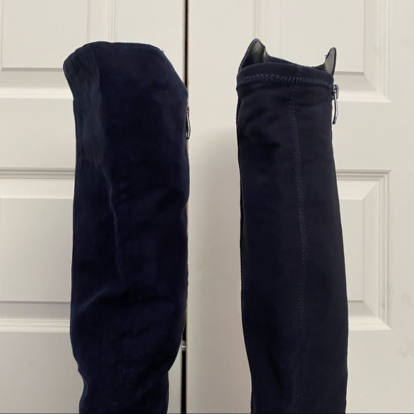 High Knee Boots (Suede Front) - Picture 4 of 6